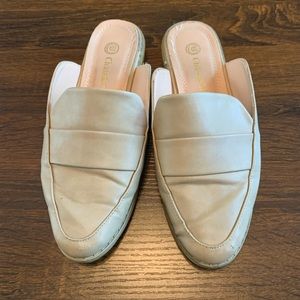 Chloe & Chloe Nude Mules